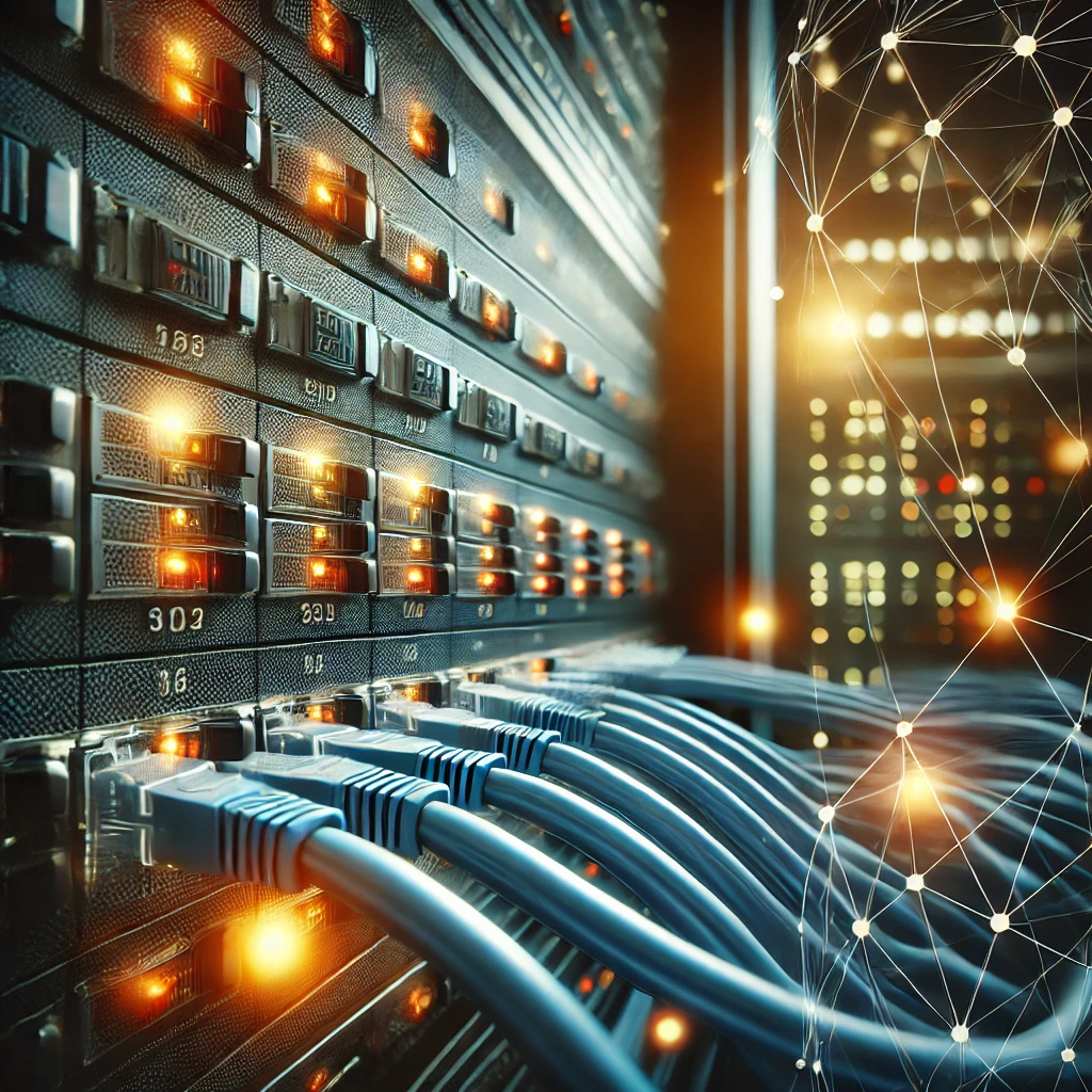 Enterprise network infrastructure with connected data systems